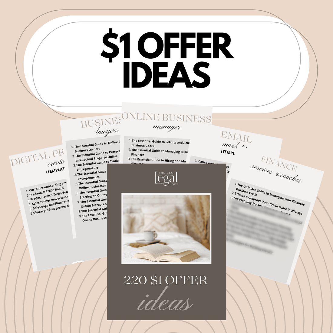 $1 Offer Ideas