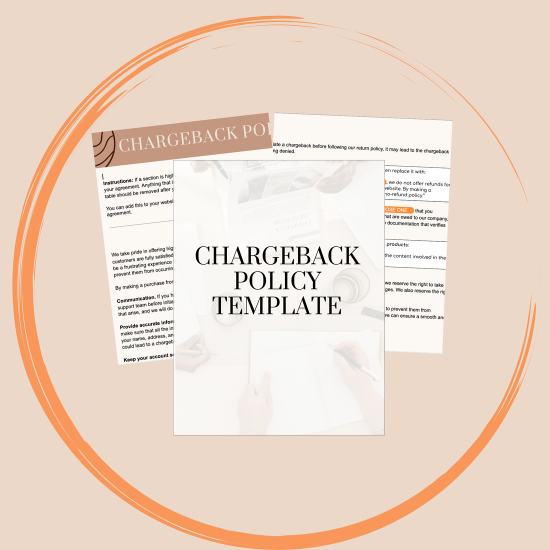 Chargeback policy for service providers &amp; e-commerce stores