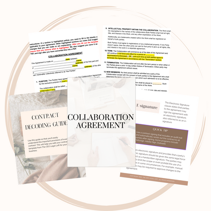 Collaboration Agreement Template