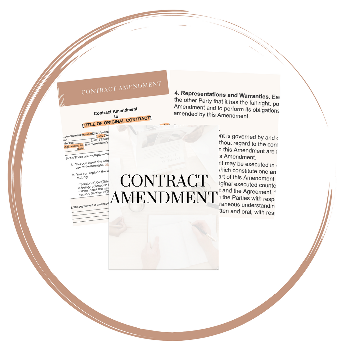 Contract Amendment Template