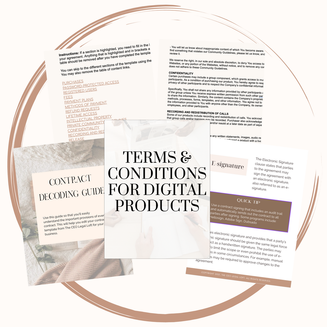Digital Product Terms and Conditions Template