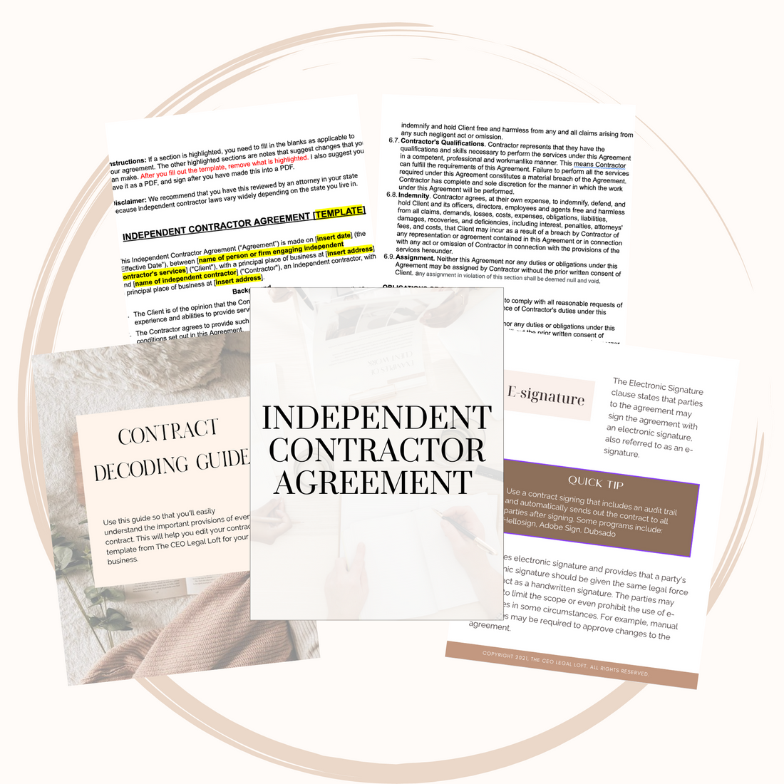 Independent Contractor Contract Template