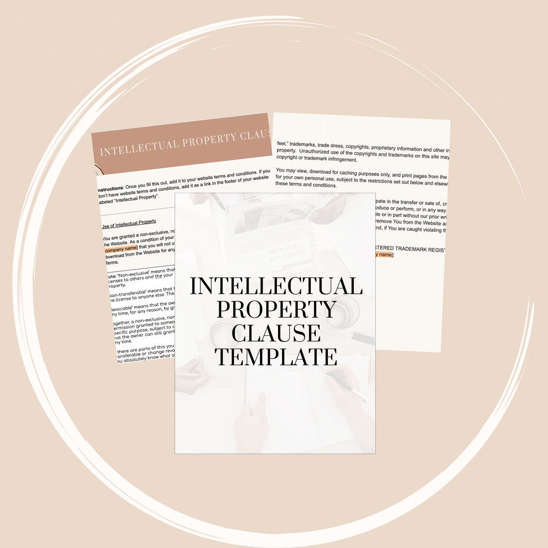 Intellectual Property Clause Template